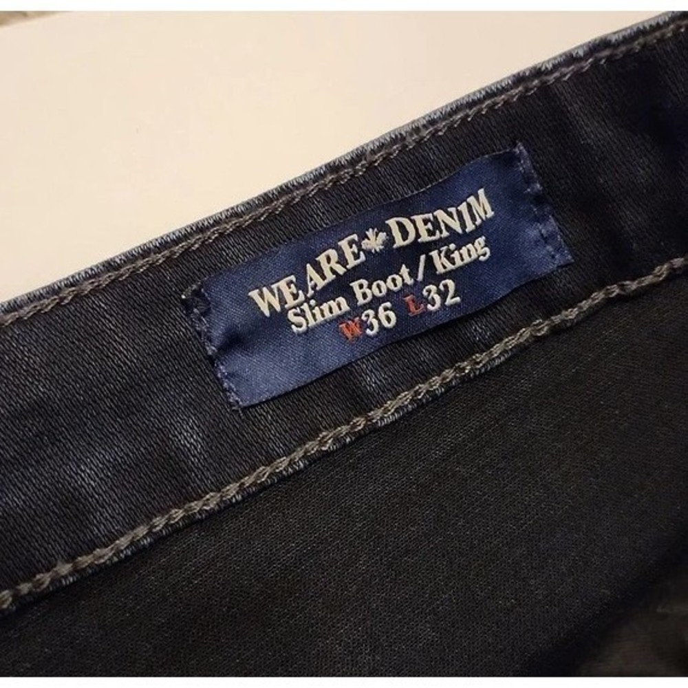 Buffalo David Bitton Slim Bootcut Jeans - 36x32 - Picture 7 of 8